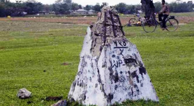१५ सय सीमास्तम्भ गायब