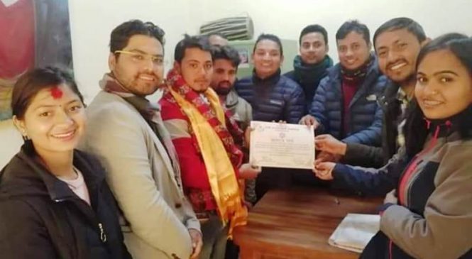 (आरआर) स्ववियु सह-सचिवमा शिवशंकर न्यौपाने