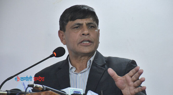 पार्टी र नेतृत्व पुनर्गठन नगरी जनतामा जान किमार्थ सम्भव छैन: घनश्याम भूसाल