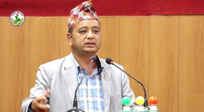 एमाले महासचिव पोखरेलले कर्णालीबारे फन्टुस कुरा गरे: विन्दमान बिष्ट