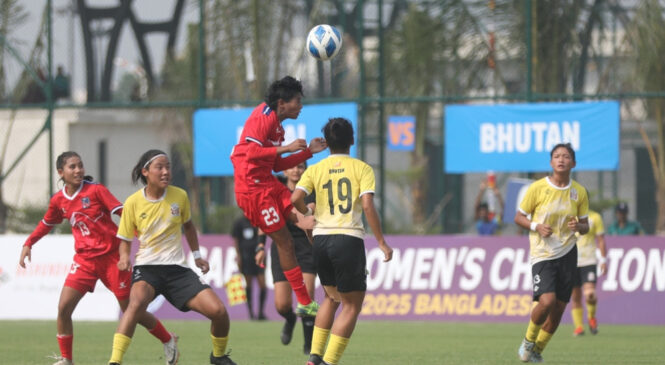 नेपालको जितमा पूर्णिमा र मीनाको ह्याट्रिक