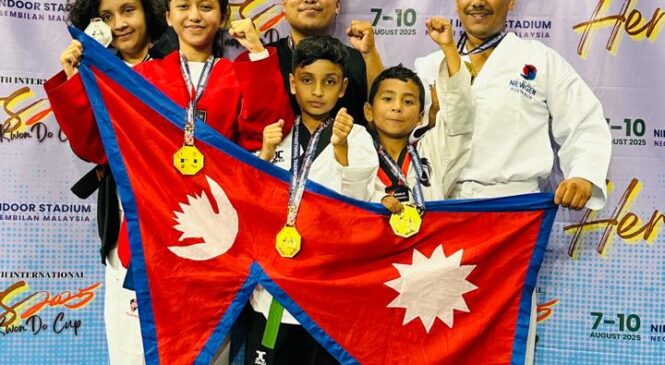 महतारा बुवा-छोराले नै जिते अन्तर्राष्ट्रिय स्वर्ण पदक !